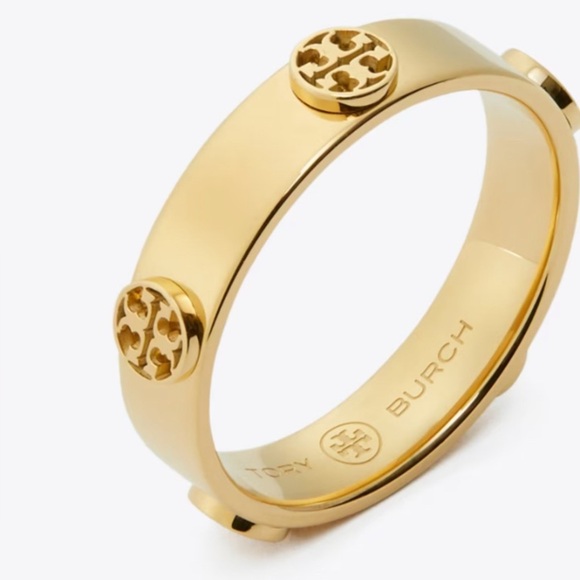 Tory Burch MILLER STUD RING. Size 6 - Picture 1 of 5